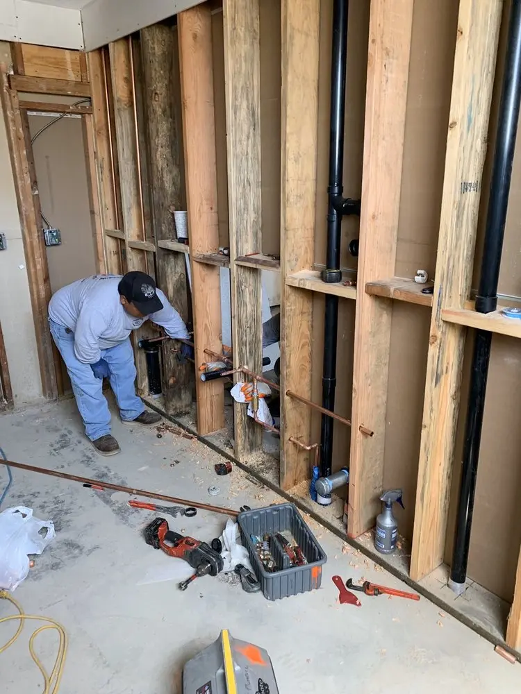 Commercial rough-in plumbing for Gas Line Repair in Silver City